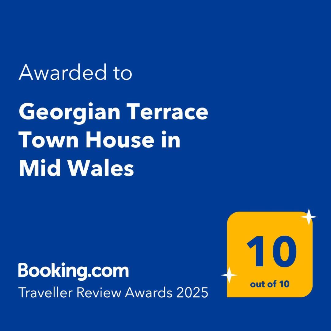 Georgian Terrace Town House In Mid Wales Villa Newtown  Kültér fotó